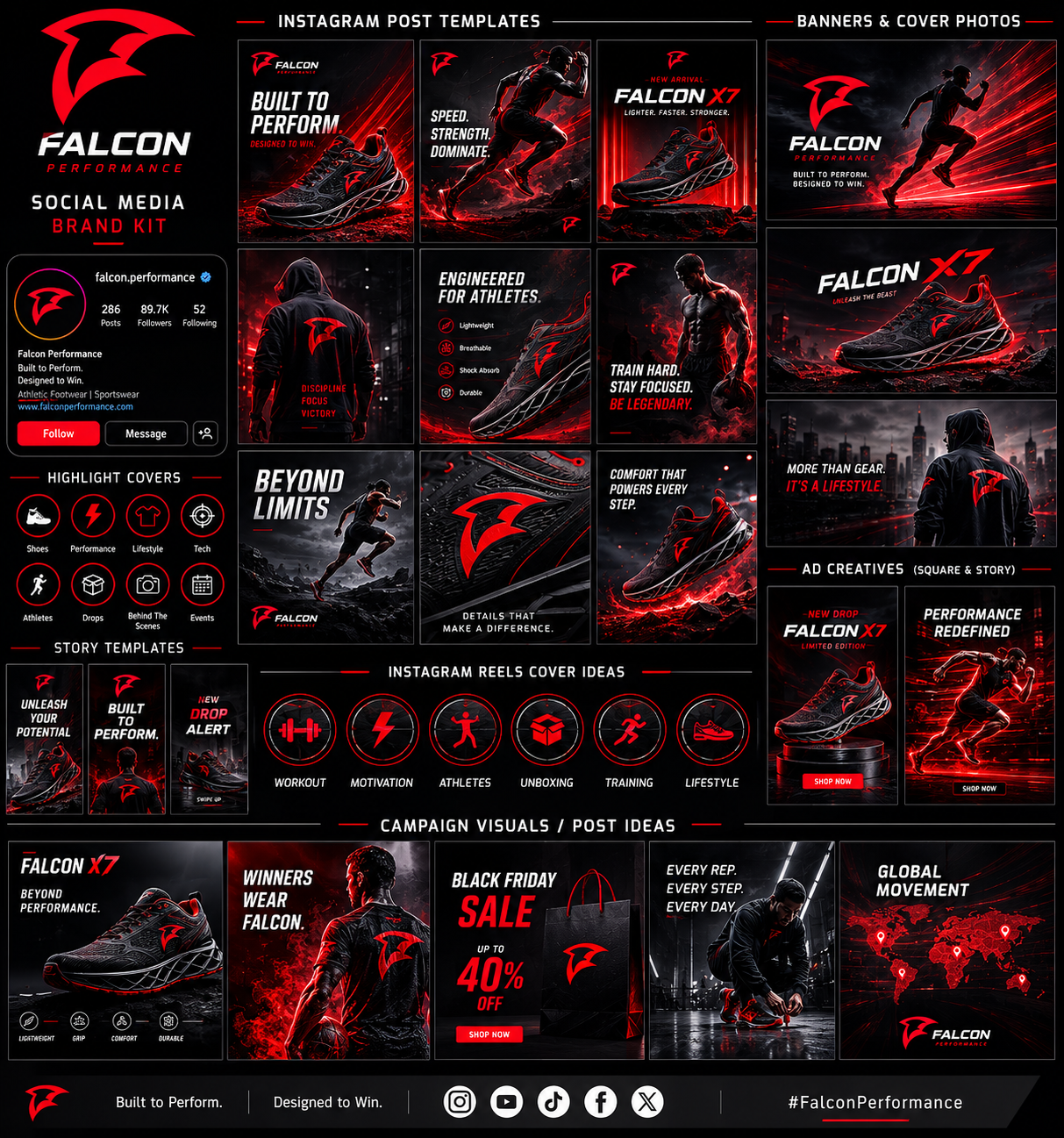 Typography & Color Palette portfolio sample