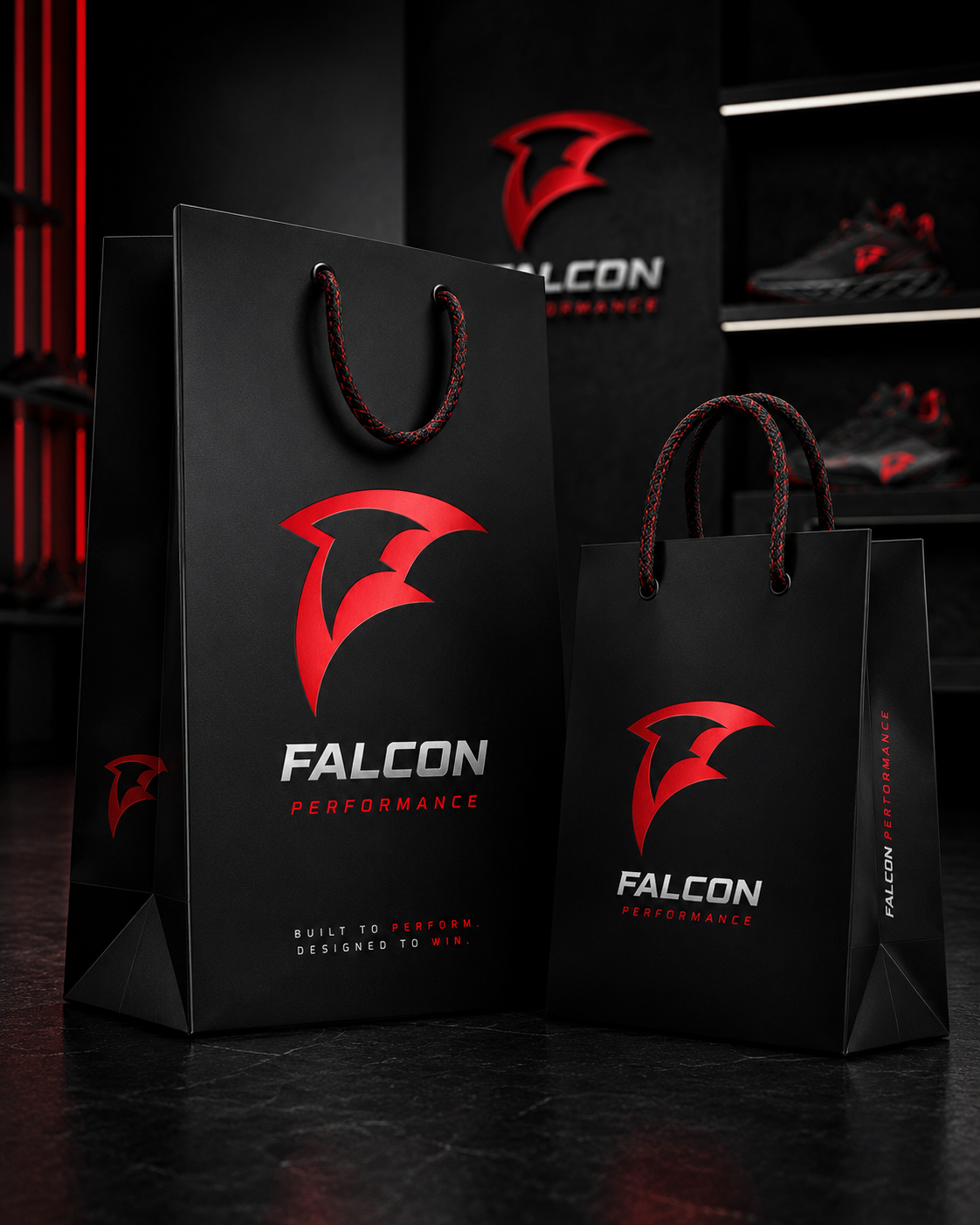 Premium Shoe Box Packaging portfolio sample